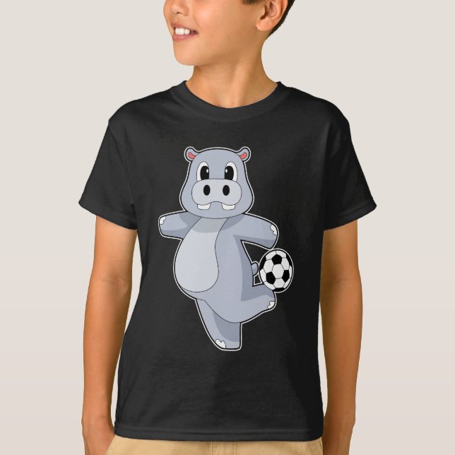 Camiseta Jogador de futebol do Hippo (Frente)