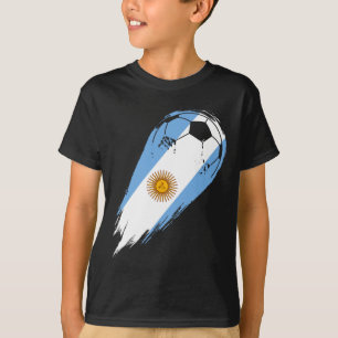 Camiseta Jogador de Futebol do Orgulho Argentina