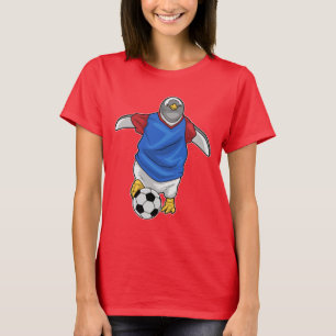 Camiseta Jogador de futebol do Pinguim
