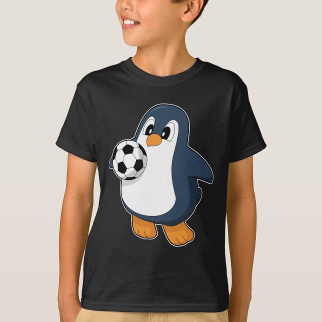 Camiseta Jogador de futebol do Pinguim (Frente)