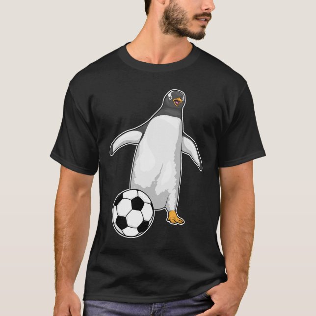 Camiseta Jogador de futebol do Pinguim (Frente)