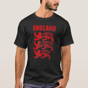 Camiseta Jogador de futebol do Red Lion da Inglaterra, Jers