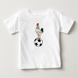 Camiseta Jogador de futebol do Rooster