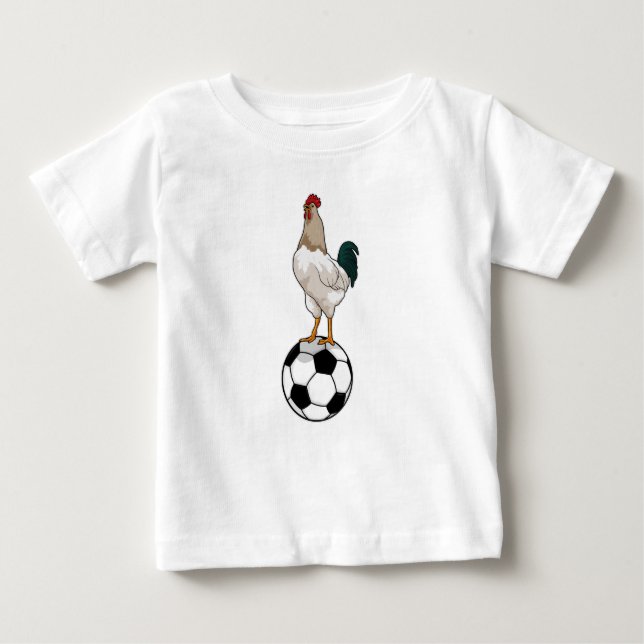 Camiseta Jogador de futebol do Rooster (Frente)