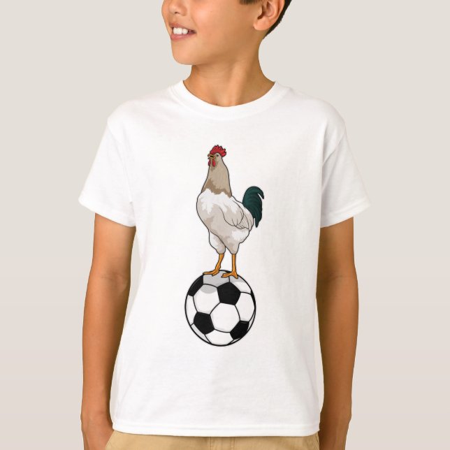 Camiseta Jogador de futebol do Rooster (Frente)
