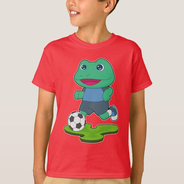 Camiseta Jogador de futebol do sapo (Frente)