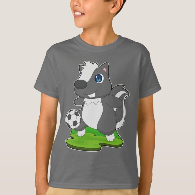 Camiseta Jogador de futebol do Skunk (Frente)