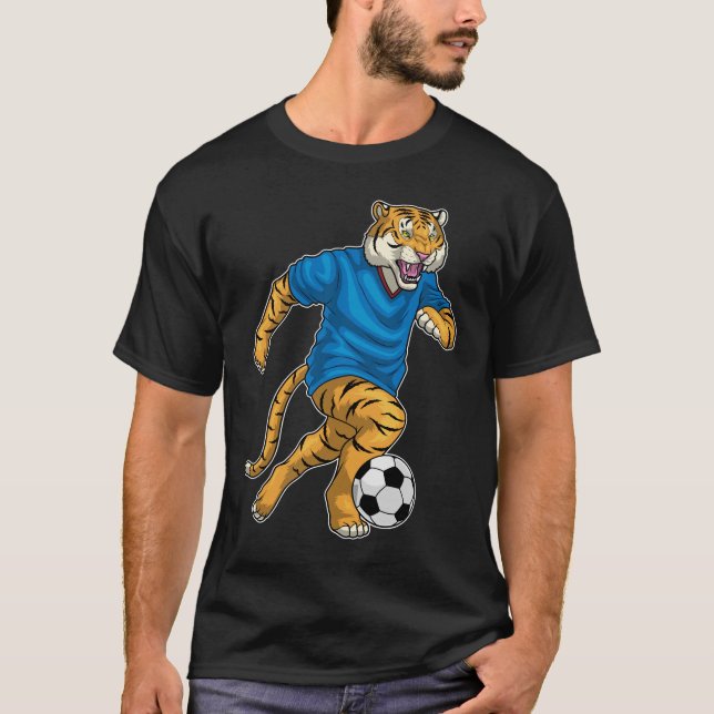 Camiseta Jogador de futebol do Tigre (Frente)