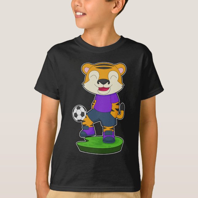 Camiseta Jogador de futebol do Tigre (Frente)