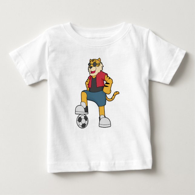 Camiseta Jogador de futebol do Tigre (Frente)