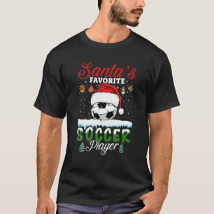 Camiseta Jogador de Futebol Favorito dos papais noeis