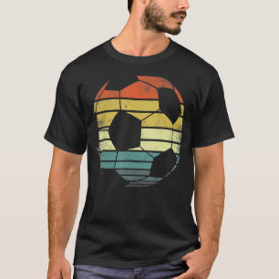 Camiseta Jogador de futebol Fogueira Bola Retron Vintage