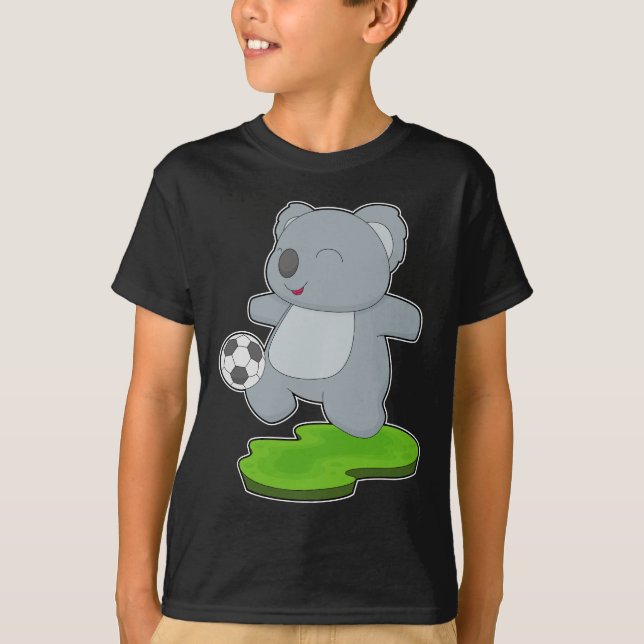Camiseta Jogador de futebol Koala Futebol (Frente)