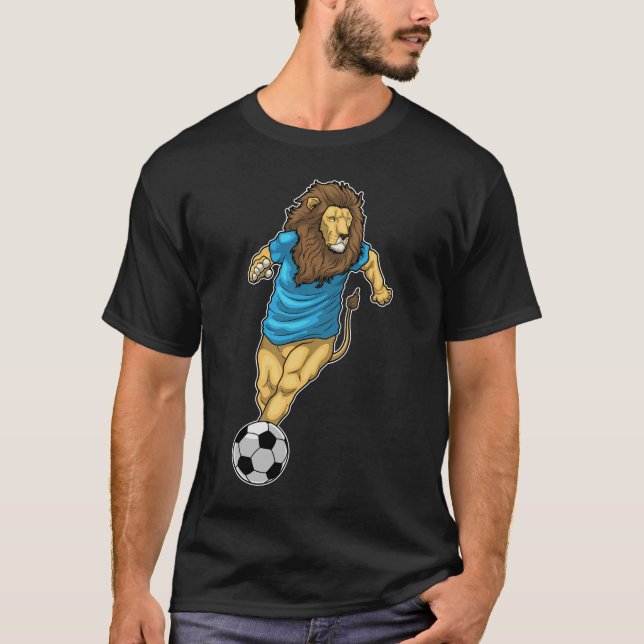 Camiseta Jogador de futebol Leão (Frente)