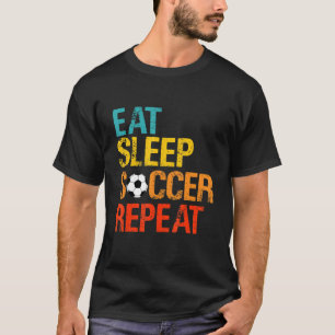Camiseta Jogador de futebol Legal Vintage, Repita o Soccer