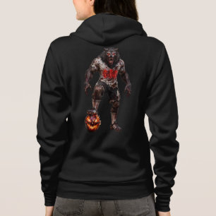 Camiseta Jogador de Futebol Lobisomem Arte de Terror de Hal