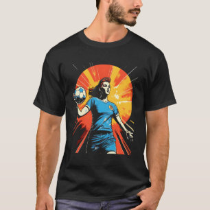 Camiseta Jogador De Futebol Mãe Jogador De Futebol Madre Es