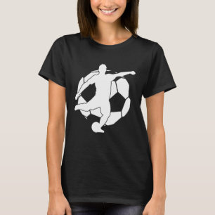 Camiseta Jogador de futebol masculino do futebol desportivo