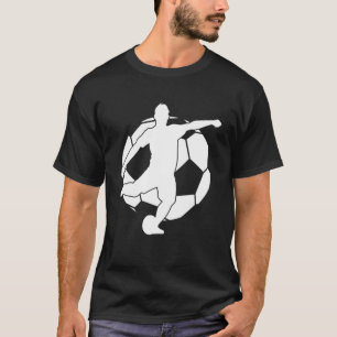 Camiseta Jogador de futebol masculino do futebol desportivo