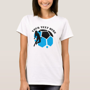 Camiseta Jogador de Futebol Menina, Presente de Aniversário