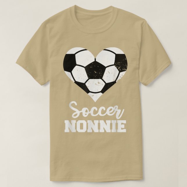 Camiseta Jogador De Futebol Nonnie Funny Nonnie (Frente do Design)