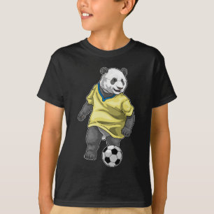 Camiseta Jogador de futebol Panda Futebol