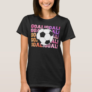 Camiseta Jogador De Futebol Para Rapariga Gagueira Chuta Ir