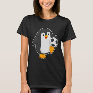 Camiseta Jogador de Futebol Pinguim Futebol Esportes