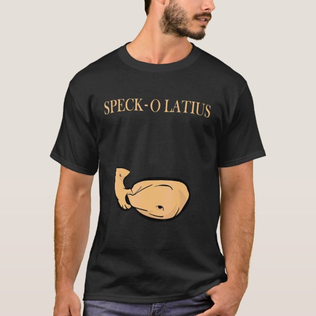 Camiseta Jogador de futebol Segundo grau do speck O Latius (Frente)