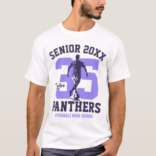 Camiseta Jogador de Futebol Sênior Dia de Partida do Time E