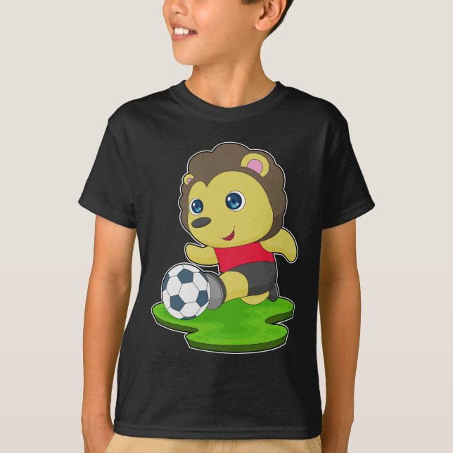 Camiseta Jogador de futebol Soccer Leão (Frente)