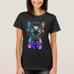 Camiseta Jogador de Gajos Siamês Jogador de Gajos Animais