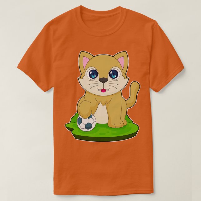 Camiseta Jogador de Gato (Frente do Design)