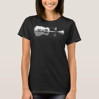 Camiseta Jogador de Golf Sunset Guitarista Golfing G
