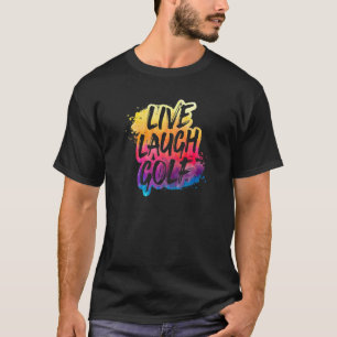 Camiseta Jogador de Golfe ao Vivo - Melhor Golfista