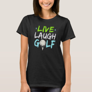 Camiseta Jogador de Golfe ao Vivo Melhor Golfista De Golfe