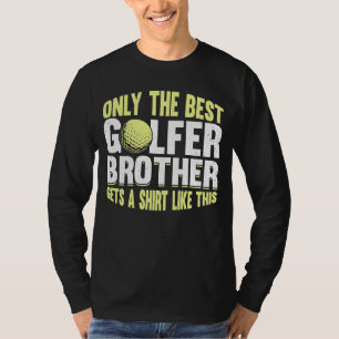 Camiseta Jogador de Golfe Coach Golfer Brother 1
