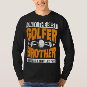 Camiseta Jogador de Golfe Coach Golfer Brother 2