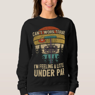 Camiseta Jogador de Golfe de Disco Engraçado dizendo que es