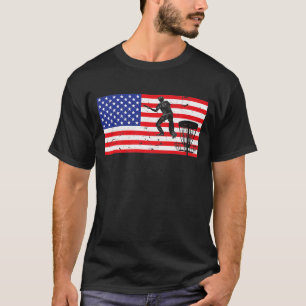 Camiseta Jogador De Golfe De Disco Incomodado Americano Fla