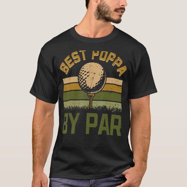 Camiseta Jogador De Golfe De Golfe, Pai Popp (Frente)