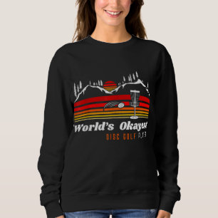 Camiseta Jogador de Golfe do Disco Mais Okayest Funny Frisb