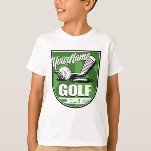 Camiseta Jogador de Golfe Personalizado