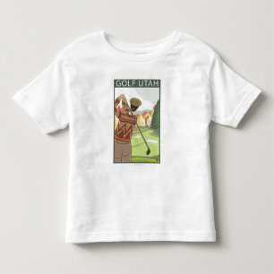 Camiseta Jogador de golfe SceneUtah