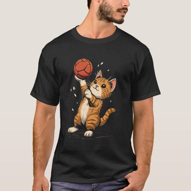 Camiseta Jogador de handebol Cat no Handebol (Frente)