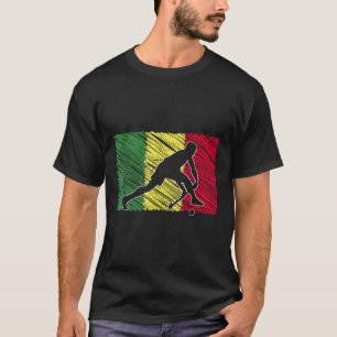 Camiseta Jogador de hóquei em campo Bandeira senegalesa Sen