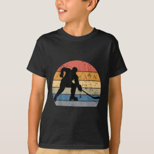 Camiseta Jogador de Hóquei em Campo Retro Vintagem Goleiro