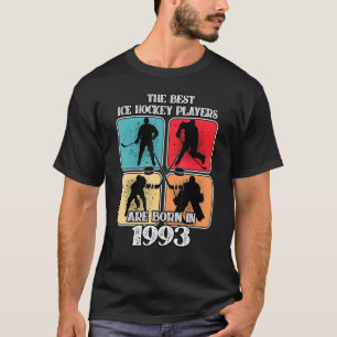 Camiseta Jogador de Hóquei no Gelo de 29 anos 1993 29º aniv