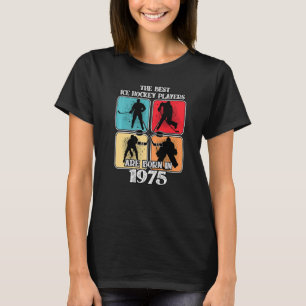 Camiseta Jogador de Hóquei no Gelo de 47 anos 1975 47º Aniv
