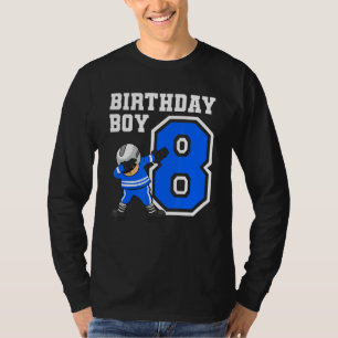 Camiseta Jogador de Hóquei no Gelo de 8 anos Criança de ani